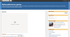 Desktop Screenshot of nakocadierno.blogspot.com