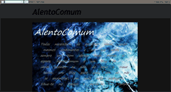 Desktop Screenshot of alentocomum.blogspot.com