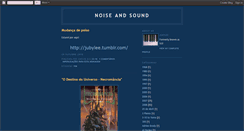 Desktop Screenshot of noise-and-sound.blogspot.com