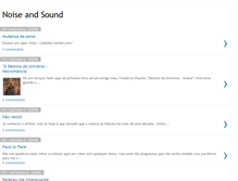 Tablet Screenshot of noise-and-sound.blogspot.com