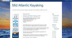 Desktop Screenshot of mid-atlantic-kayaking.blogspot.com