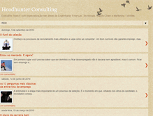 Tablet Screenshot of headhunterconsulting.blogspot.com