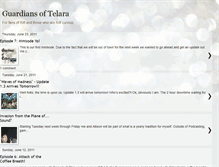 Tablet Screenshot of guardiansoftelara.blogspot.com