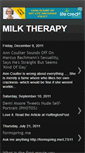 Mobile Screenshot of milktherapy.blogspot.com
