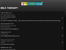 Tablet Screenshot of milktherapy.blogspot.com