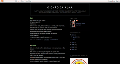 Desktop Screenshot of chao-da-alma.blogspot.com