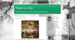 Desktop Screenshot of pandalechef.blogspot.com