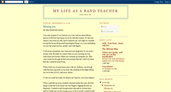 Desktop Screenshot of missbandteacher.blogspot.com