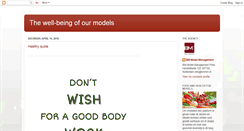 Desktop Screenshot of bmmodelmanagement.blogspot.com