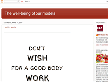 Tablet Screenshot of bmmodelmanagement.blogspot.com