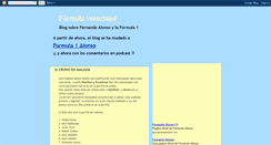 Desktop Screenshot of formulavelocidad.blogspot.com