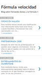 Mobile Screenshot of formulavelocidad.blogspot.com