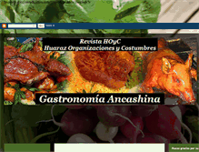 Tablet Screenshot of gastronomaancashina.blogspot.com