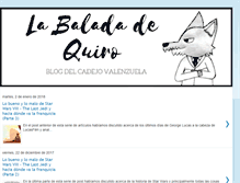 Tablet Screenshot of labaladadequiro.blogspot.com