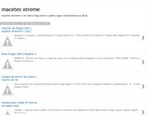Tablet Screenshot of macetesextreme.blogspot.com