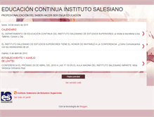 Tablet Screenshot of educacioncontinuaises.blogspot.com