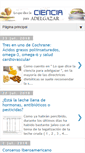 Mobile Screenshot of loquedicelacienciaparadelgazar.blogspot.com