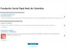 Tablet Screenshot of fundacionsocialpapanoeldecolombia.blogspot.com