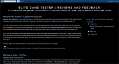 Desktop Screenshot of elitegametester.blogspot.com