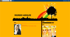 Desktop Screenshot of mundoashlee.blogspot.com