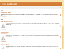 Tablet Screenshot of hojasenblanco-letrassincolor.blogspot.com