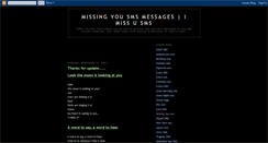 Desktop Screenshot of missusms.blogspot.com