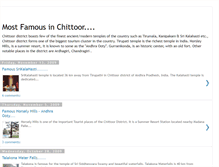 Tablet Screenshot of famous2chittoor.blogspot.com