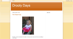 Desktop Screenshot of droolydays.blogspot.com