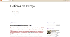 Desktop Screenshot of deliciasdecereja.blogspot.com