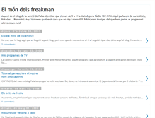 Tablet Screenshot of elmondelsfreakman.blogspot.com