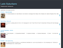 Tablet Screenshot of ladosuburbano.blogspot.com
