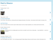 Tablet Screenshot of marksnymission.blogspot.com