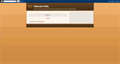 Desktop Screenshot of myultimategifts.blogspot.com