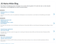 Tablet Screenshot of ju-mainz-mitte.blogspot.com