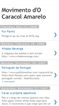 Mobile Screenshot of movimentodocaracolamarelo.blogspot.com