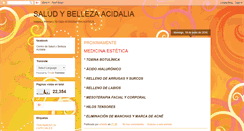 Desktop Screenshot of centrodebellezaacidalia.blogspot.com