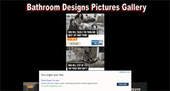 Desktop Screenshot of bathroom-designs-pictures.blogspot.com