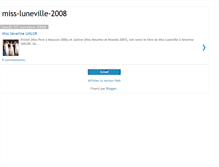 Tablet Screenshot of miss-luneville-2008.blogspot.com