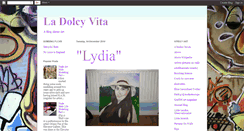 Desktop Screenshot of ladolcyvita.blogspot.com