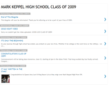 Tablet Screenshot of mkhsclassof2009.blogspot.com