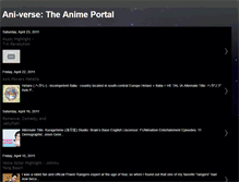 Tablet Screenshot of ani-verse.blogspot.com