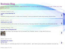 Tablet Screenshot of bookeeeblog.blogspot.com