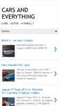 Mobile Screenshot of carsandeverything.blogspot.com