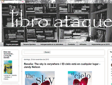 Tablet Screenshot of libroataque.blogspot.com