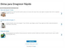 Tablet Screenshot of dietasparaemagrecerrapido.blogspot.com