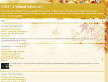 Tablet Screenshot of defesa-hetero.blogspot.com