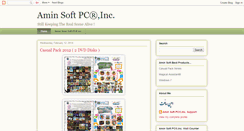 Desktop Screenshot of aminsoftpc.blogspot.com