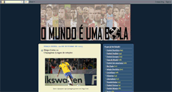 Desktop Screenshot of mundoeumabola.blogspot.com