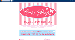 Desktop Screenshot of cuteshopchocolates.blogspot.com