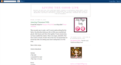 Desktop Screenshot of livingthegoodlife-mumof3.blogspot.com